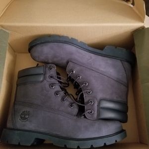 Womens Navy Timberland Boots